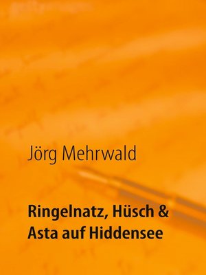 cover image of Ringelnatz, Hüsch und Asta auf Hiddensee